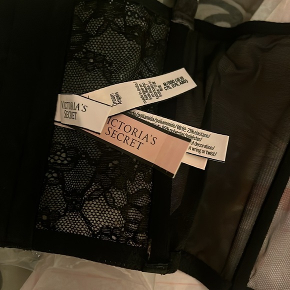 Victoria’s Secret black and red plaid, corset, inspired top, (m)& panty (s) nwt - Picture 6 of 8